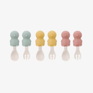 아트박스/에디슨 에디슨 실리콘 스푼 포크 케이스세트 펭귄