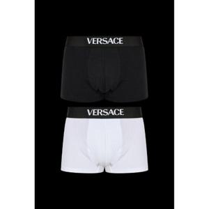 베르사체 로고 인타르시아 복서 팬츠 2개 세트 10209851A14783 2W020 TP942733140