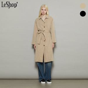 [르샵]프론트 절개 백 케이프 트렌치 코트 (BO8CT001A)