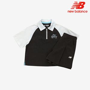 [뉴발란스]뉴발란스 키즈 소매배색 반팔셋업 NK9YFB205U-19 트레