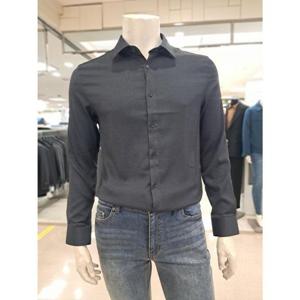 바쏘옴므 세이브존05 차콜스판캐쥬얼긴팔셔츠 WSY4TD50