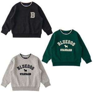 [블루독8-키즈] 택1 그린 포인트맨투맨티셔츠 트레이닝 긴팔티 두돌선물 초등학생 25A3533401