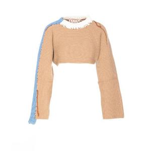 마르니   니트 FW25 GCMD0627Q0UFWH28MXW36 5687261 Beige