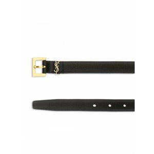 [SAINT LAURENT] 라프리마 여성 벨트 YSL CINTURA MILO 554465DTI0W 1000 NOIR /9
