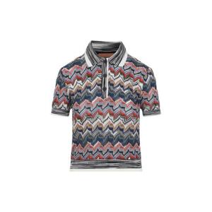 미소니 반팔 티셔츠 DS25WN0BBR012F SM9R3 MULTICOLOUR