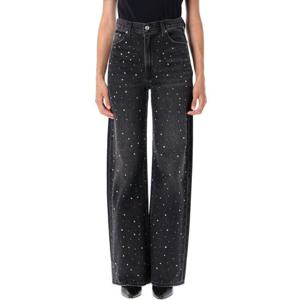 리바이스 데님 팬츠 A60810055 DAZZLE ME BLACK CRSYTAL