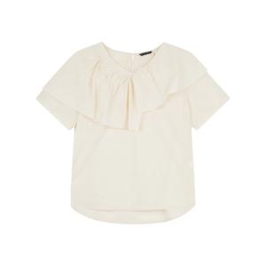 [시슬리]하모니 러플 블라우스 SAWS54531