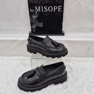 [미소페]By미소페 여성 청키솔 태슬 로퍼 112HT419SD008 BLACK 1