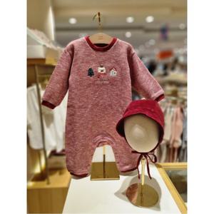 (밍크뮤10) 25FW 신상(RD)노엘베베SET우주복 HK (35C13600030)