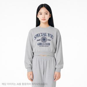 [더데이걸]힙 로고 크롭 스웻셔츠 TGMA25W01 [모다아울렛 남양주