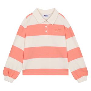 [NBA KIDS]NBA 여아 보더스트라이프 카라티셔츠K233TS620P310