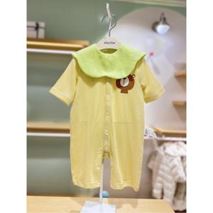 압소바HM 호루 7부 우주복(턱받이) 26년SS신상품 (2A11106D1)