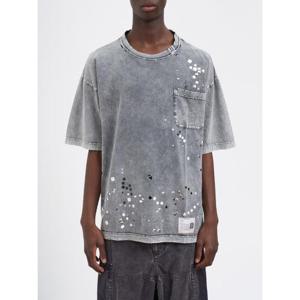 메종 미하라 야스히로 반팔 티셔츠 MA15TS631GRAY Grey
