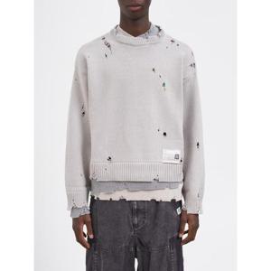 메종 미하라 야스히로 스웨터 MA15SW532GRAY Grey