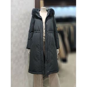 [벨라디터치]MARIOV1E4SP25 폭스퍼 구스다운 롱코트