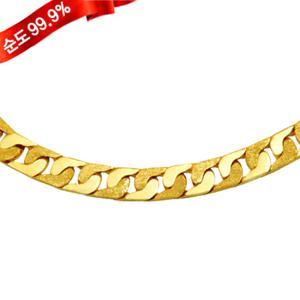 순금 남성 목걸이 56.25g 24k [ 면체인 콤비 B8511 ]