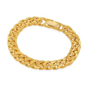 남자 순금 팔찌 37.5g [면체인 플러스] 컷팅 디자인