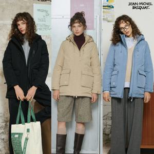 바스키아 25FW 더블지퍼 중량 패딩 코트 1종 여성용