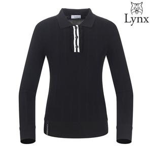 [링스] 여성 앞마이 니쥬프릴 티카라 긴팔풀오버 L21B1SN164_BK