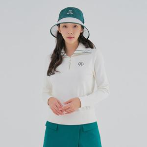 [레노마골프] 여성 카라 반집업 티셔츠 RWTHM5106-200
