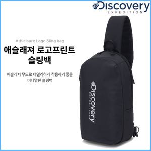 디스커버리 할인 남여공용 애슬래져 로고프린트 슬링백 DXSG3094N DONGTAN