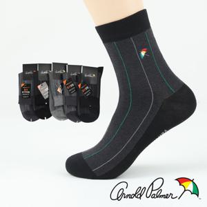 아놀드파마 봉조 마감 중목 남자 신사 정장 양말 5족 AP5508