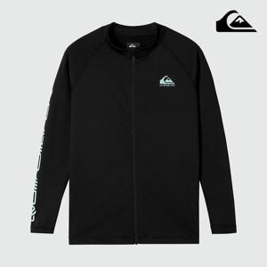퀵실버 키즈 원데이9 집업 래쉬가드 BLK KE21BR190BLK