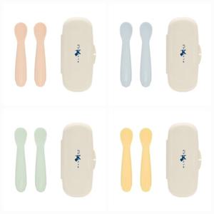 [HP]블루독베이비[어린이집식기.조카선물] 블루독 베이비쉘 이유식스푼 (44970-BBE-01.2.3.4) 02 03 04