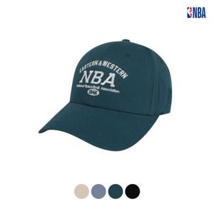 [엔비에이]공용 데일리 아치형 아트웍 빅 레터 하드 볼캡 모자 N245AP475P