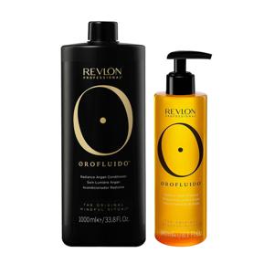 (컨디셔너 26년 1월까지) 레브론 오로플루이도 2종 240ml+1000ml
