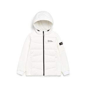 내셔널지오그래픽키즈 N214KDW220 플루토 하이브리드 다운 점퍼 WHITE