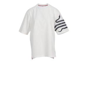 톰브라운 반팔 티셔츠 MJS278E01454 100 WHITE