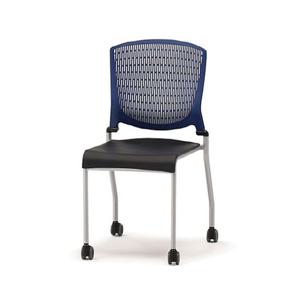 알파고정-네이비.블랙 학생의자