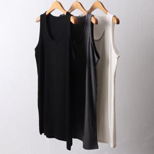 [아이우먼]빅사이즈기본나시 4046L412 윈터피치기모나시 WW