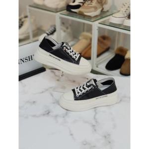 [한슈]한슈 세이브존07 가죽 진주 스니커즈 4cm HS992102pz (284