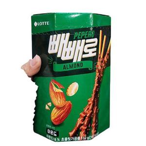 롯데 빼빼로 아몬드 128G X 2개 c82305