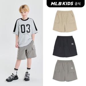 [MLB키즈 공식] 25SS 아웃도어 카고 5부 팬츠 (3color) 7ASMB0853
