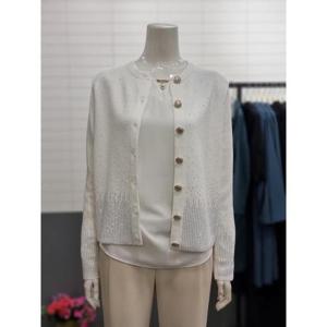 아날도바시니 세이브존02 비즈버튼가디건 AY02KC20N