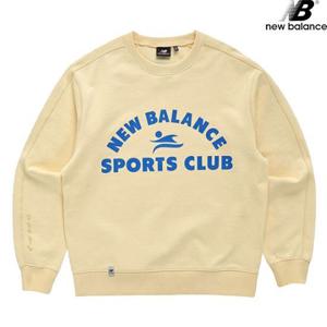 [뉴발란스] NBNCC12013-LY NB SPORTS CLUB 헤비 맨투맨 남녀공용 긴팔티