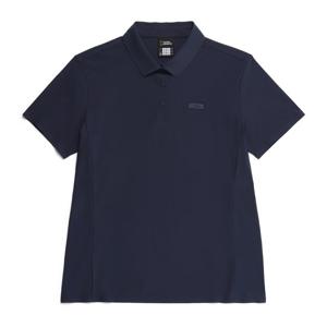 내셔널지오그래픽 N252WPL280 여성 마이아 심리스 슬림핏 카라티 NAVY