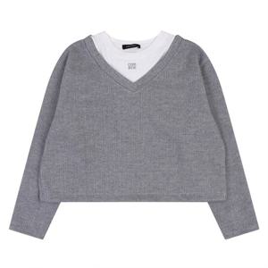 [코데즈컴바인]저지 레이어드 티셔츠 (CJD-TS509WA)