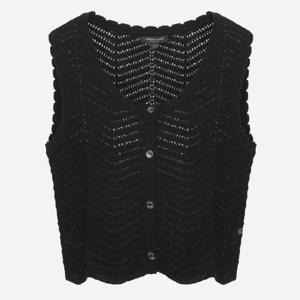 [써스데이아일랜드]스카시 변형 니트 베스트(T252MVT322W)