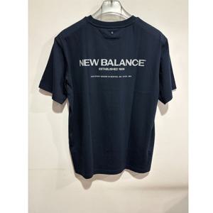 [뉴발란스]뉴발란스 M 냉감 시그니처 티셔츠 NBNEF2M511 NAVY