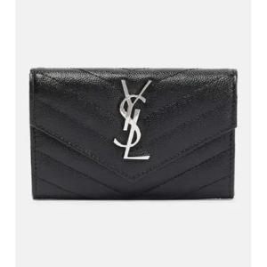 생로랑 Monogram 스몰 레더 지갑 P00709774