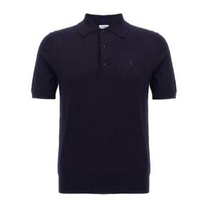 BURBERRY 울 폴로 셔츠 8104872NAVY