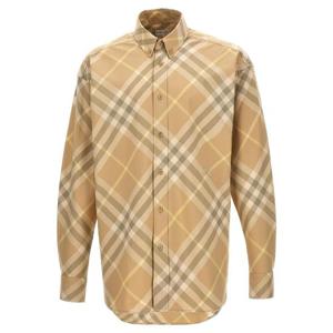 BURBERRY 체크 셔츠 8082194FLAX