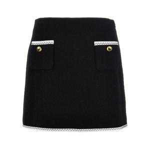 MOSCHINO 하트버튼 스커트 J012155170555