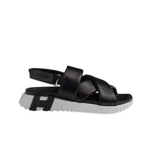 에르메스 일렉트릭 샌들 나파   누아 H222160Z02