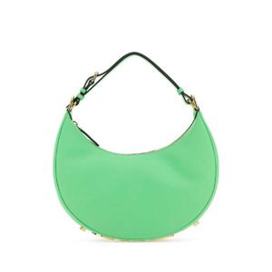 FENDI 그린 가죽 스몰 펜디그래피 핸드백 8BR798A5DY F1KGR