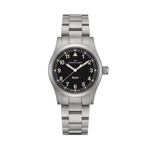 해밀턴 H69401130 카키 필드 쿼츠 남성 메탈 38mm